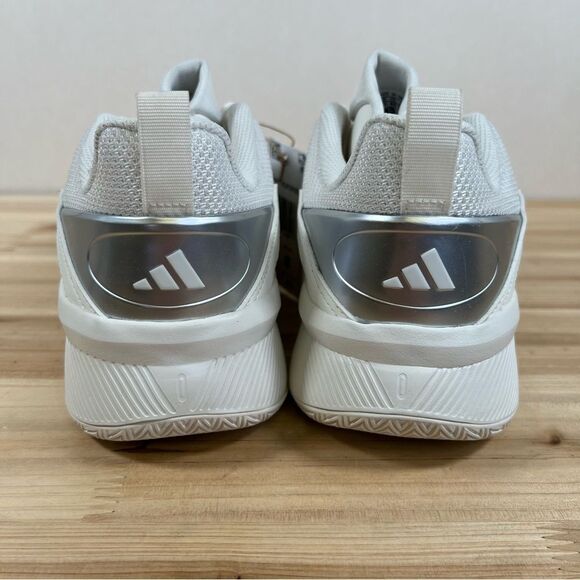 Adidas Dame Certified 3 Low basketball Shoes womens 8 core white silver metallic - Picture 5 of 12